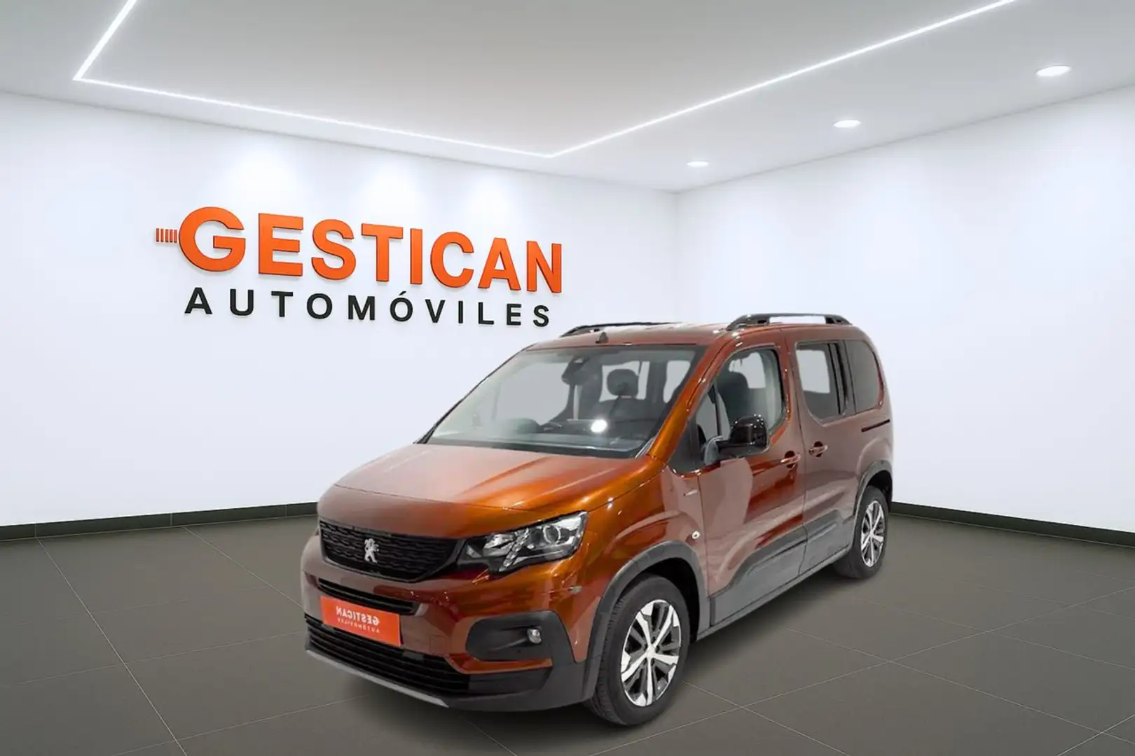 Peugeot Rifter 1.2 PureTech S&S Long Active 110 Naranja - 1