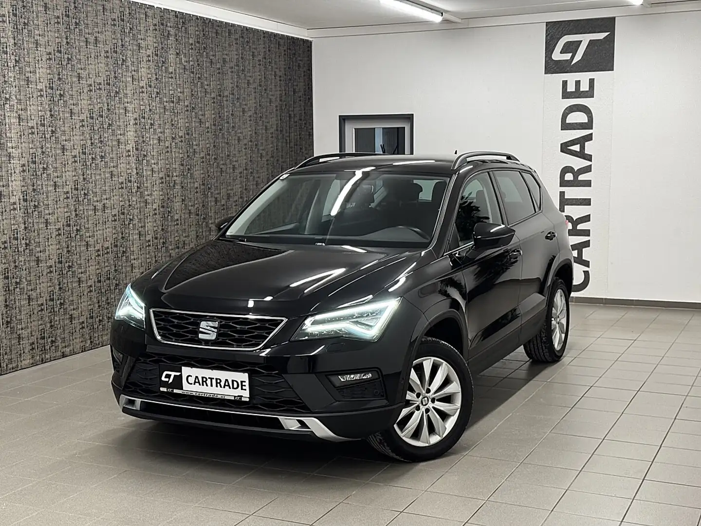 SEAT Ateca 1,6 Style TDI / LED/ ACC/ SITZHEIZUNG V./ RÜCKF... Schwarz - 2
