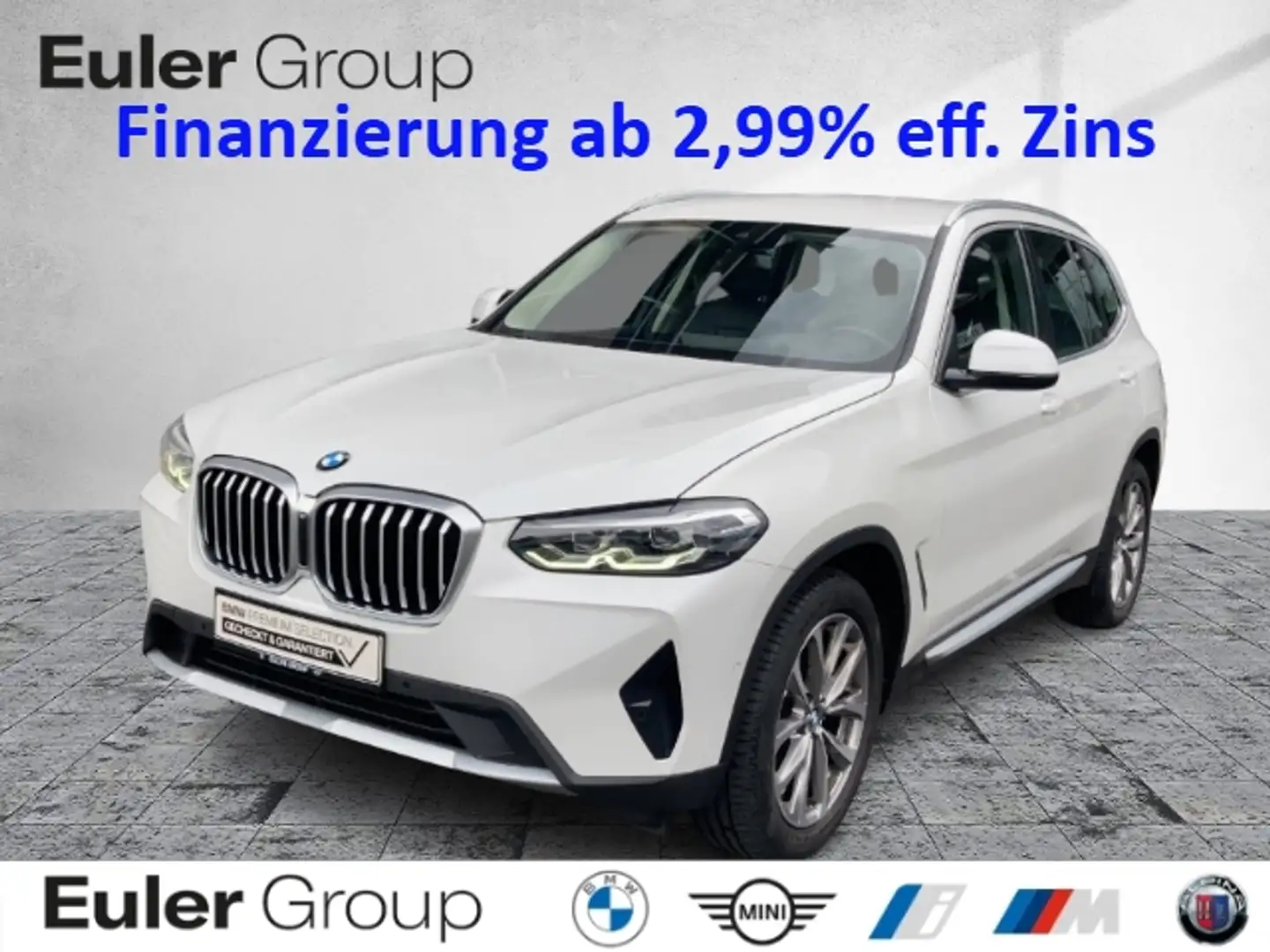BMW X3 xD 20d A 19'' Navi Leder Klimasitze PDC FLA Live C Blanco - 1