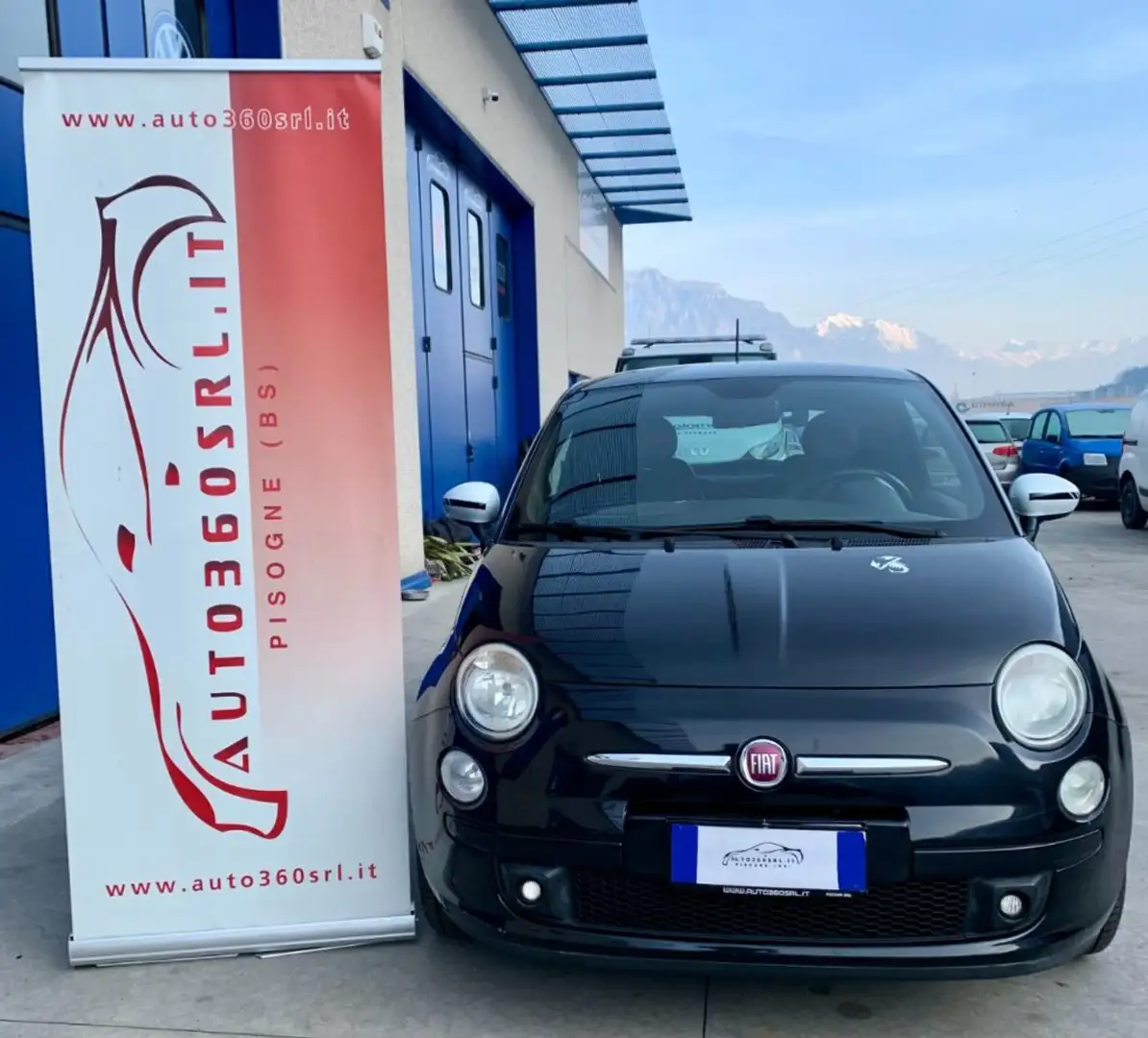 Fiat 500 1.2 STREET PACCHETTO SPORT OK NEOPATENTATI Zwart - 1