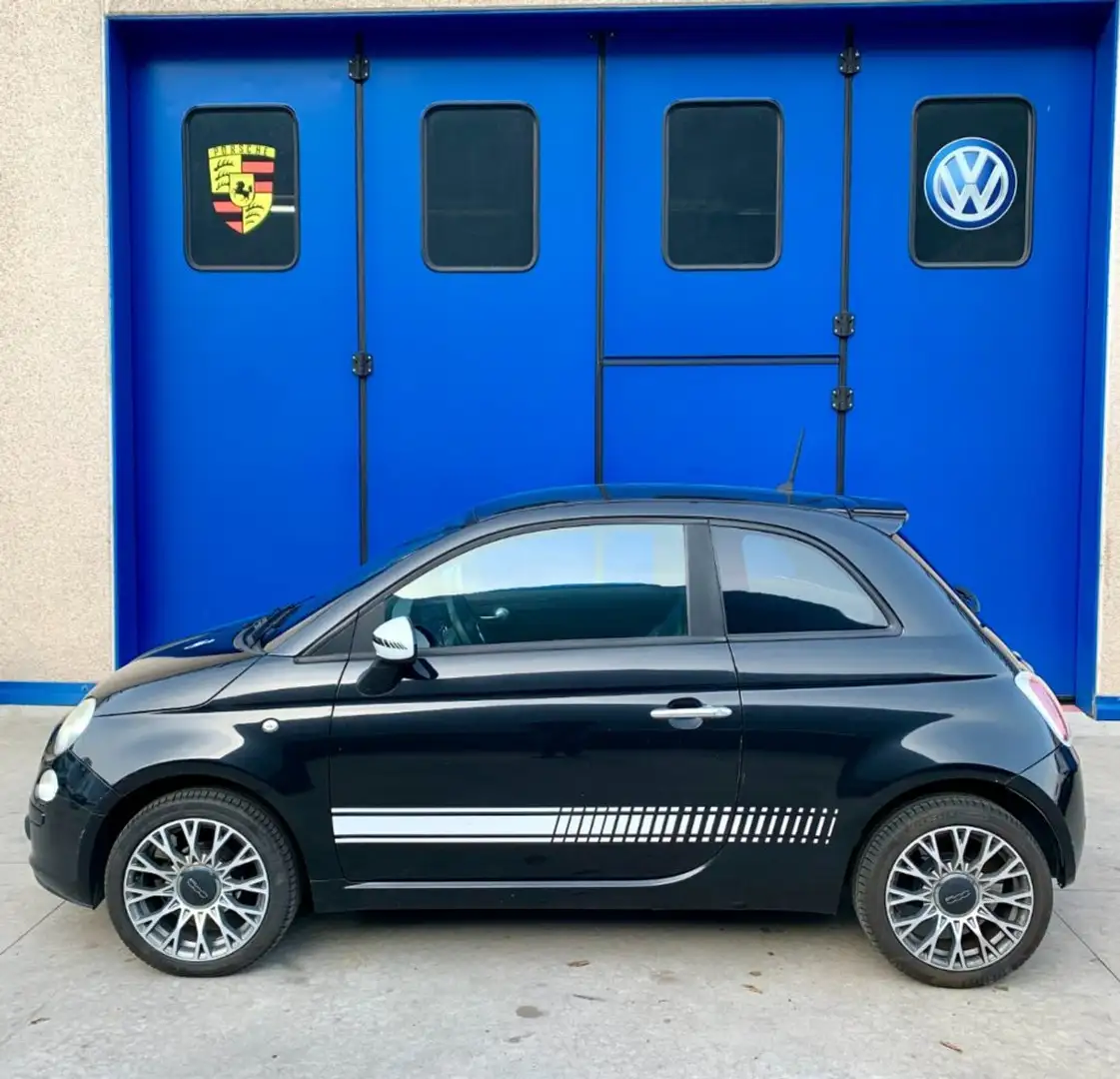 Fiat 500 1.2 STREET PACCHETTO SPORT OK NEOPATENTATI Zwart - 2