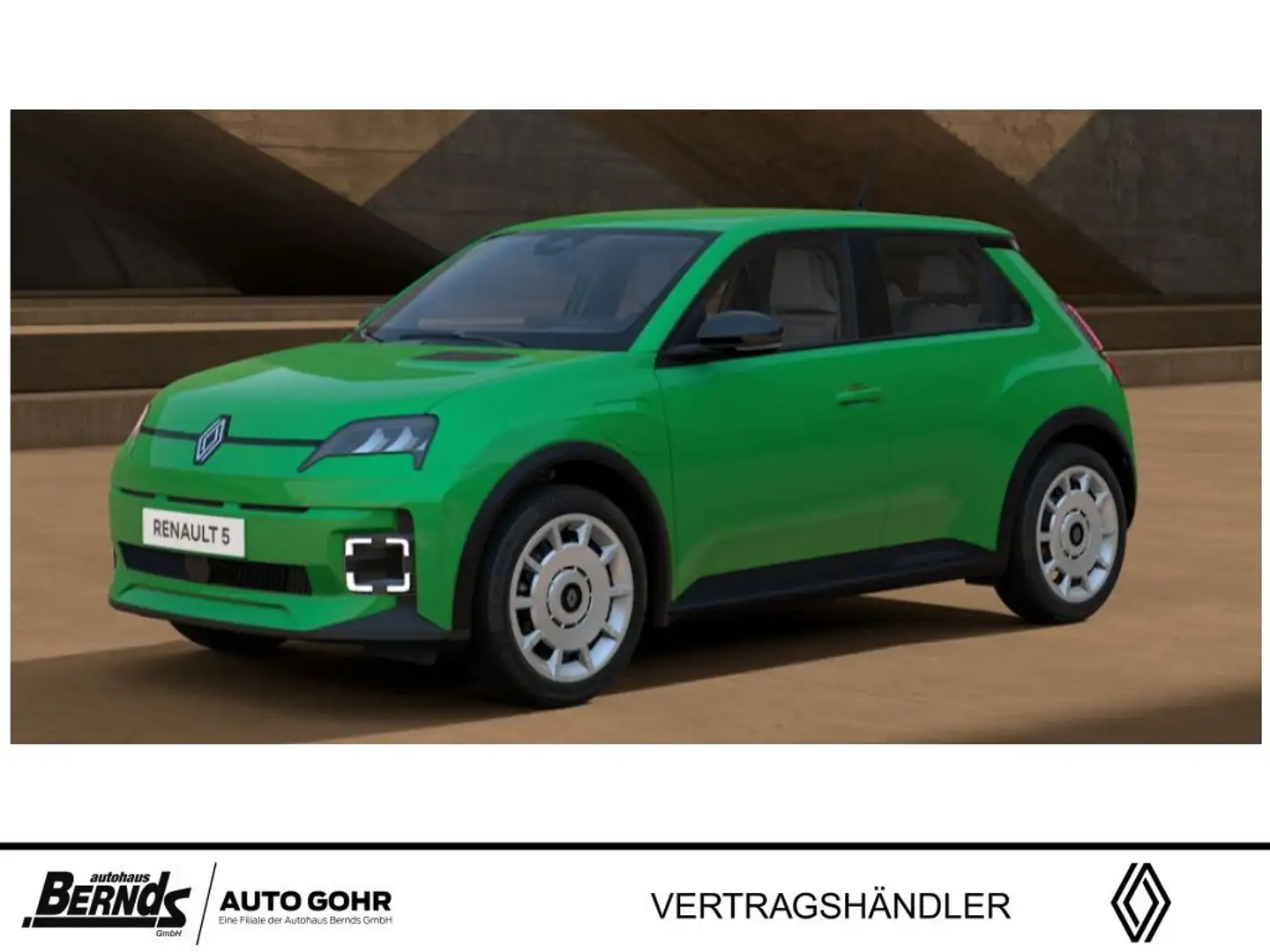 Renault R 5 E-Tech Evolution 120 Urban Range WINTER Paket GJR. Verde - 1