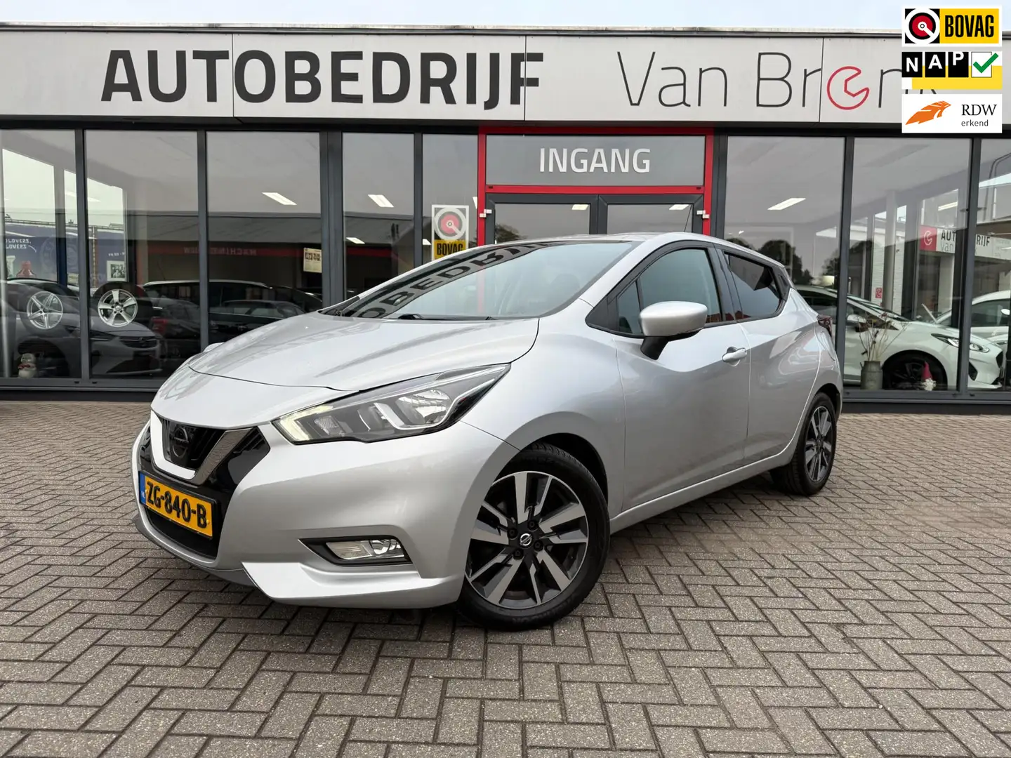 Nissan Micra 1.0 IG-T N-Connecta | Carplay | Camera | 2e Eigena Gris - 1