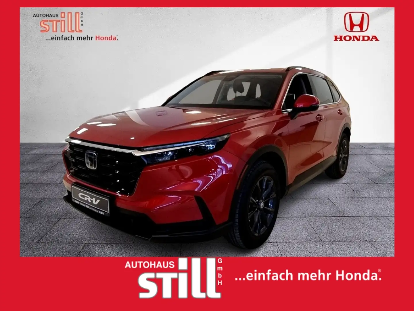 Honda CR-V 2.0 i e:HEV Elegance AWD Navi* Leder* Pano* Rot - 1