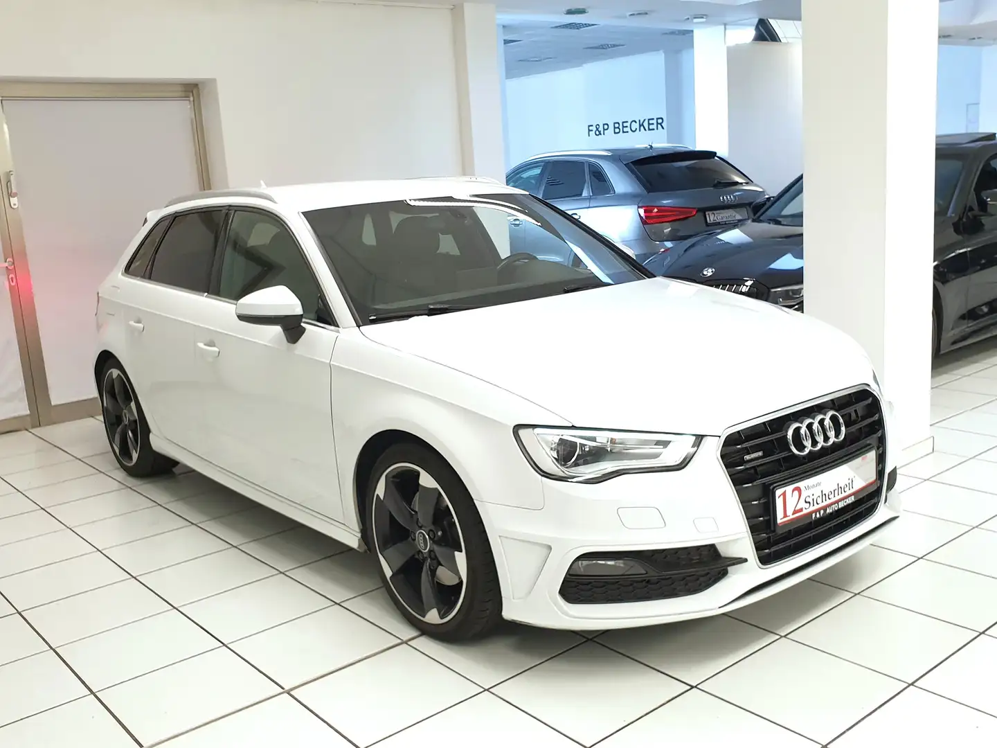Audi A3 A3 2.0 TDI Sportback Quattro S Tronic S Line Blanc - 2