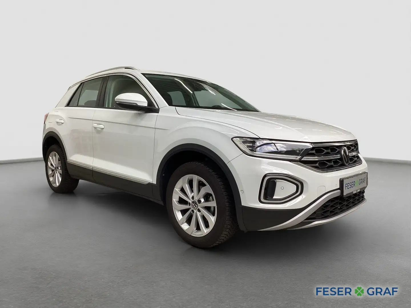 Volkswagen T-Roc Style 1.0 TSI ACC LED Navi APP PDC SHZ Weiß - 2