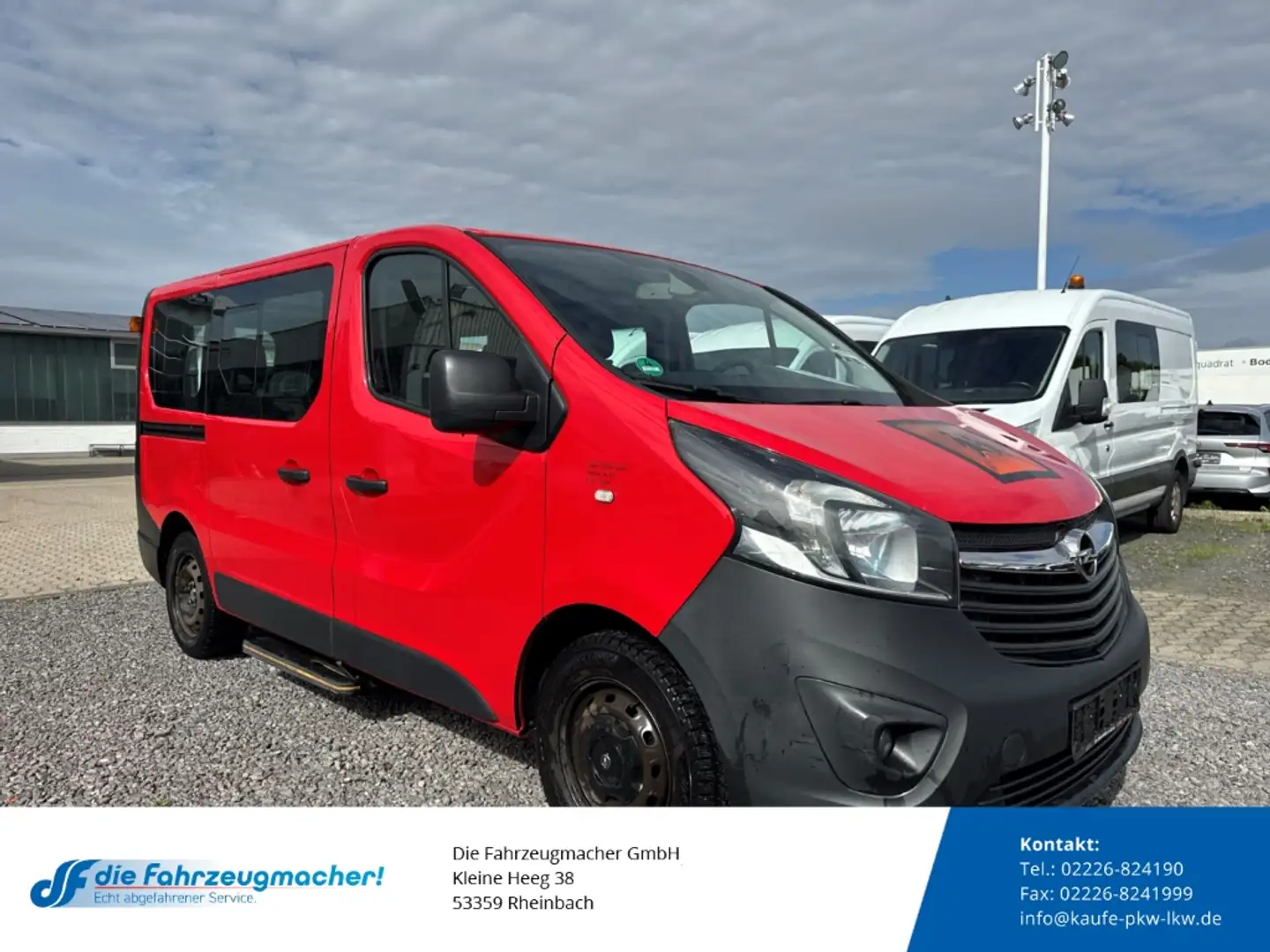 Opel Vivaro B Kasten L1H1 2,7t 1.6 CDTI *7014 Rot - 1