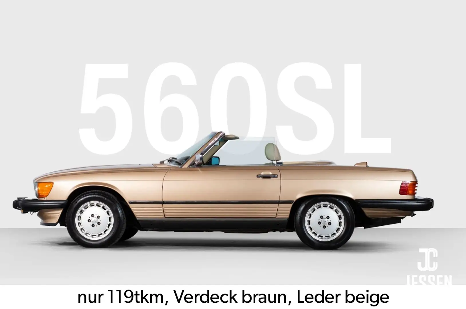 Mercedes-Benz SL 560 560SL Beige - 1