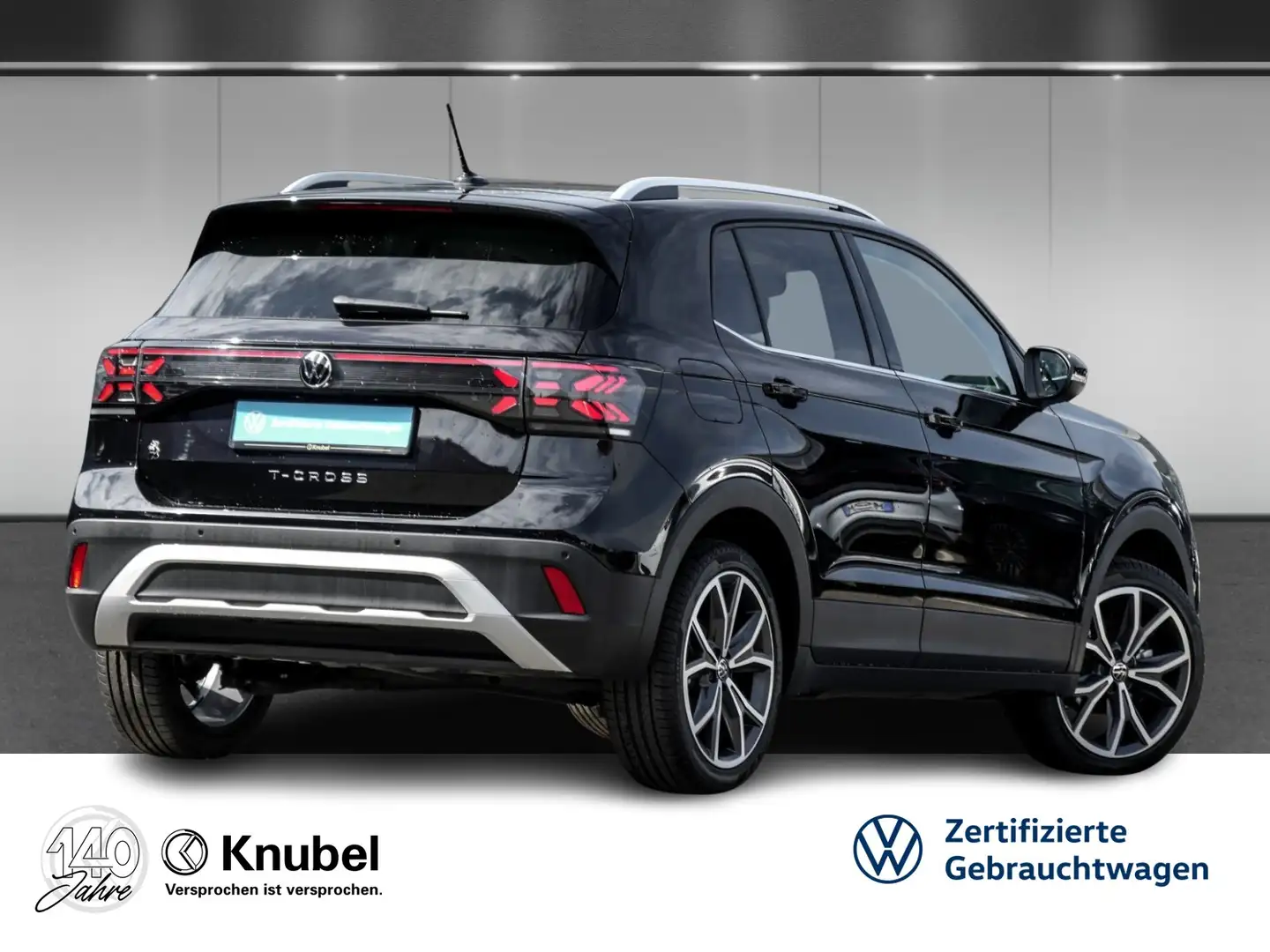 Volkswagen T-Cross Style 1.5 TSI DSG IQ.Light Navi AHK 18" TravelAss. Schwarz - 2