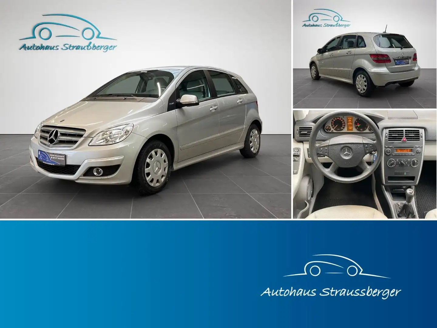 Mercedes-Benz B 160 B -Klasse B 160 KLIMA NP:26.000€ Argent - 1