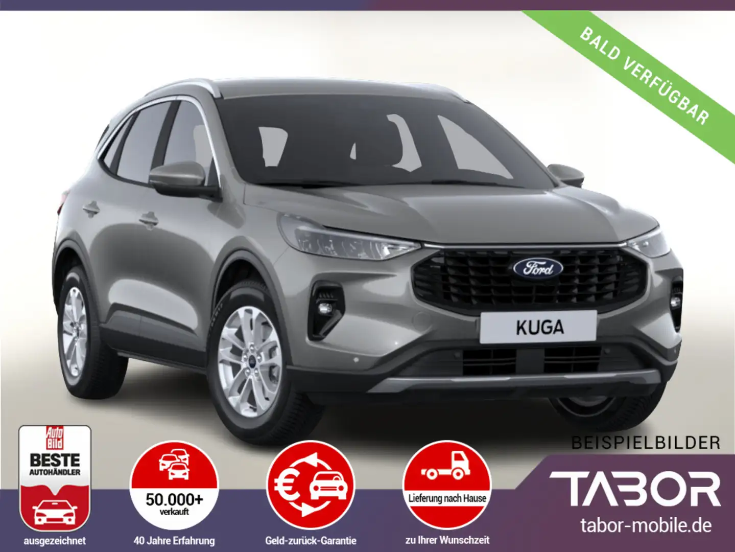 Ford Kuga 1.5 EB 150 Titanium SHZ Kam PrivG LED PDC Silber - 1