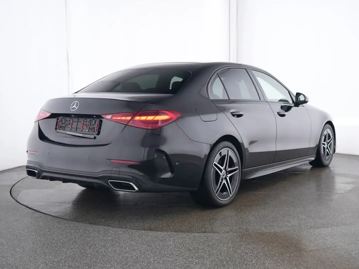 Mercedes-Benz C 200 d AMG ADV+ BURM+NIGHT+360°+AMBIENTE+DISTRO Schwarz - 2