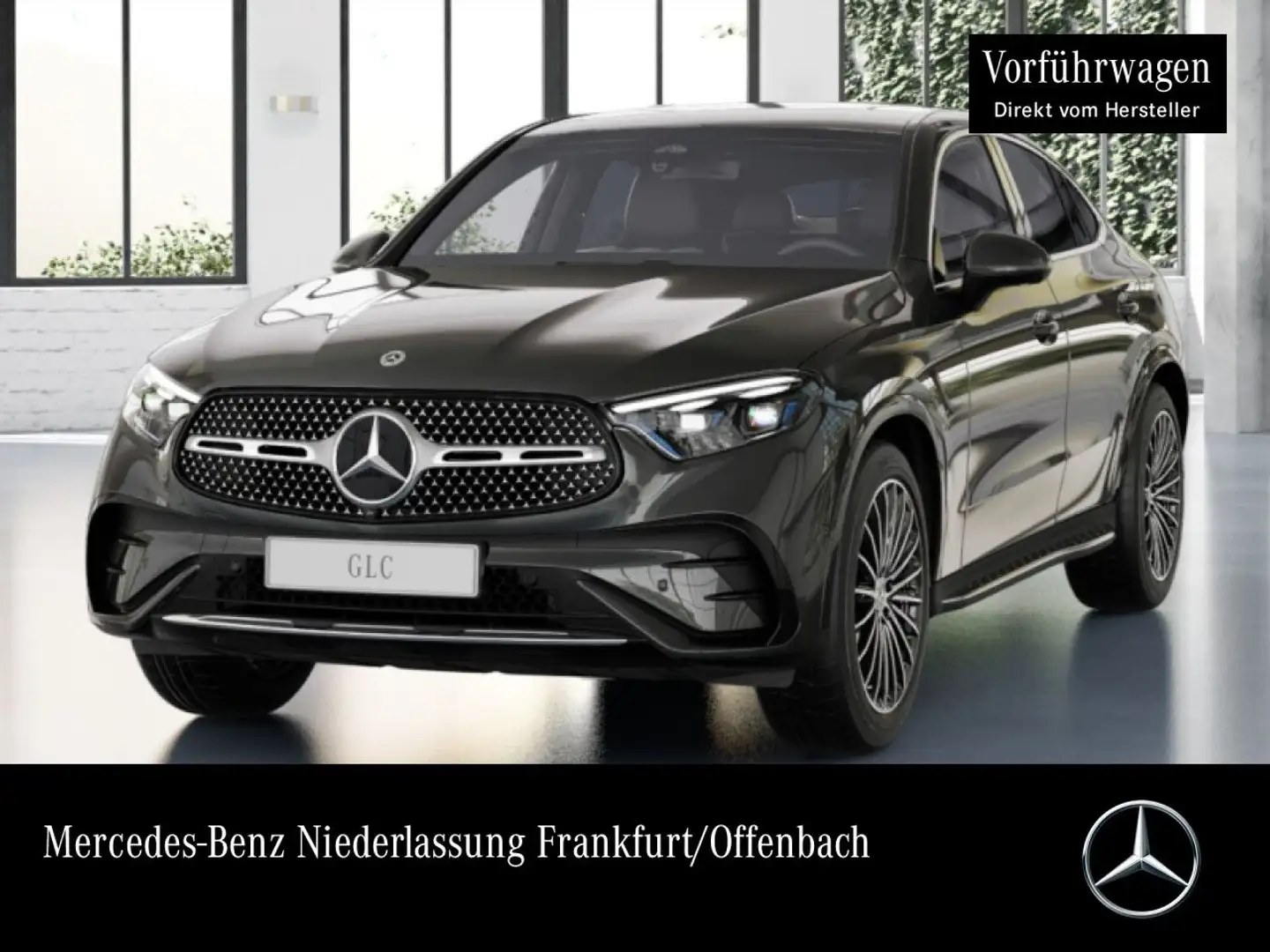 Mercedes-Benz GLC 220 d 4M AMG+360+BURMESTER+TOTW+KEYLESS+9G Grau - 1