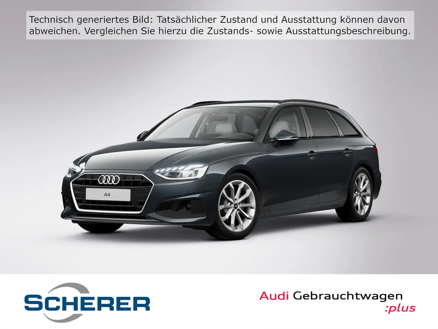 Audi A4 35 TDI S tronic NAVI PLUS AHK SITZHZG Grau - 1