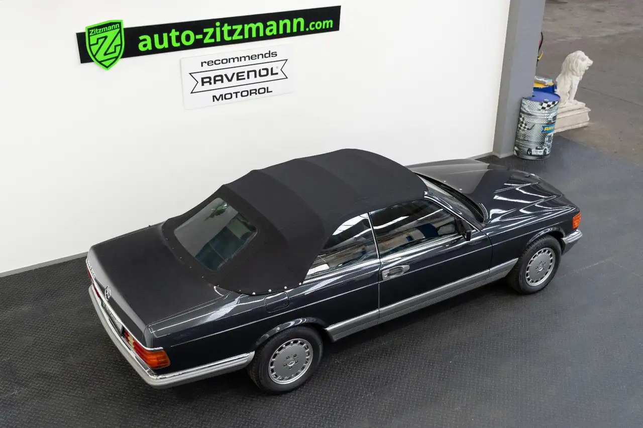 Mercedes-Benz 500 SEC Cabrio/KLIMA/TEMPO/RARITÄT/H-KENNZEICHEN, foto 8