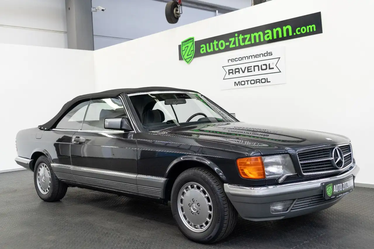 Mercedes-Benz 500 SEC Cabrio/KLIMA/TEMPO/RARITÄT/H-KENNZEICHEN, foto 5