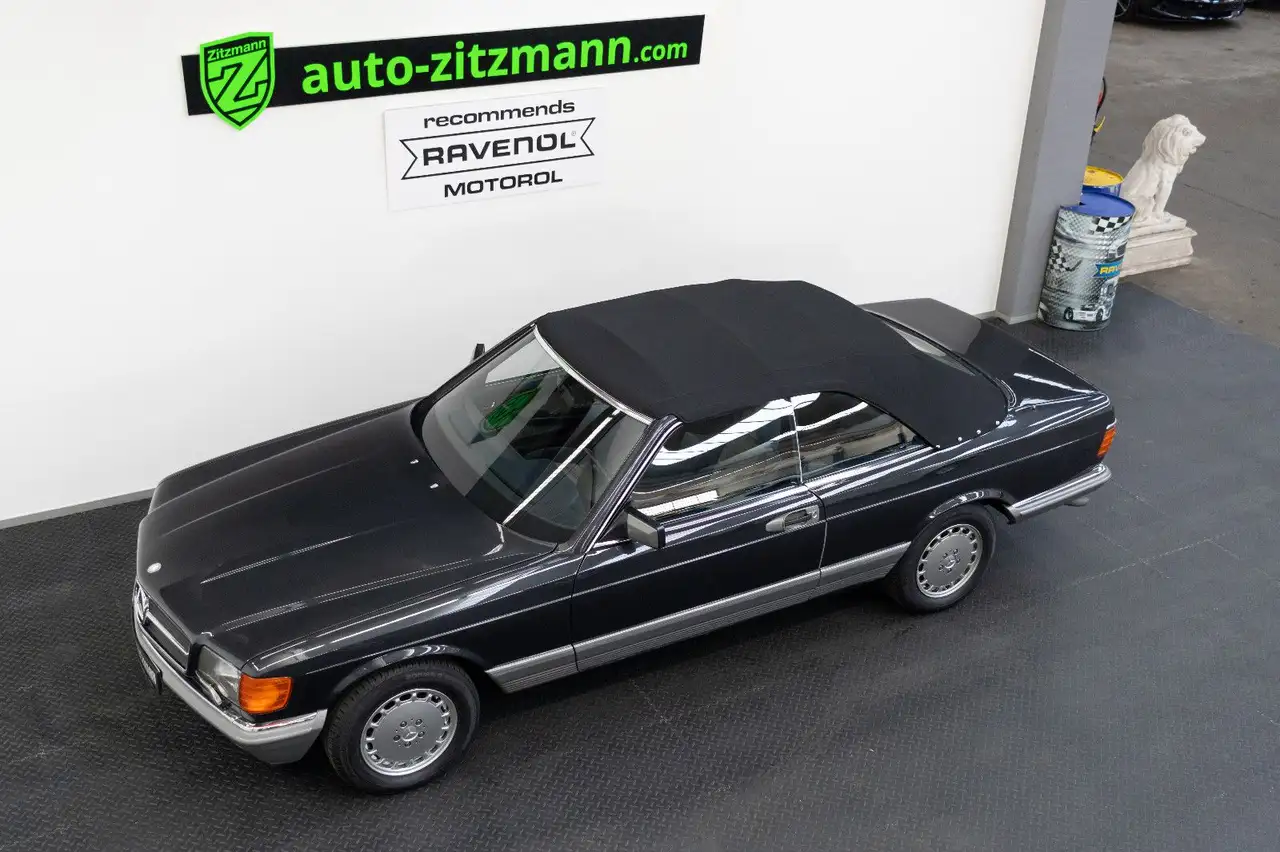 Mercedes-Benz 500 SEC Cabrio/KLIMA/TEMPO/RARITÄT/H-KENNZEICHEN, foto 12