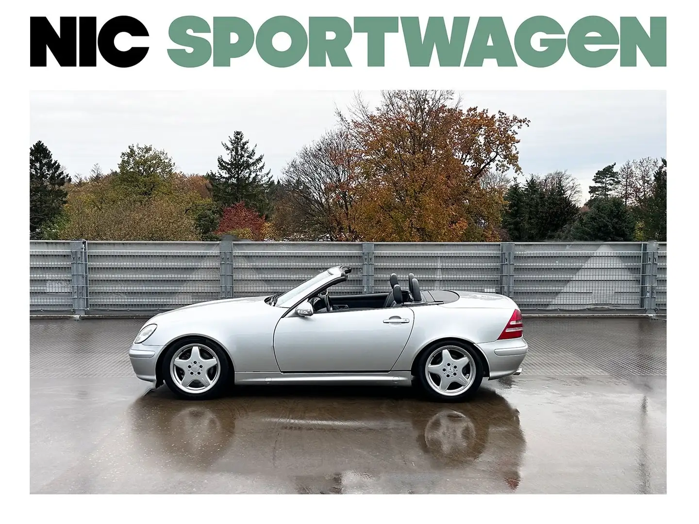 Mercedes-Benz SLK 320 - Service neu, nur 75 Euro monatl. Rate* Plateado - 1