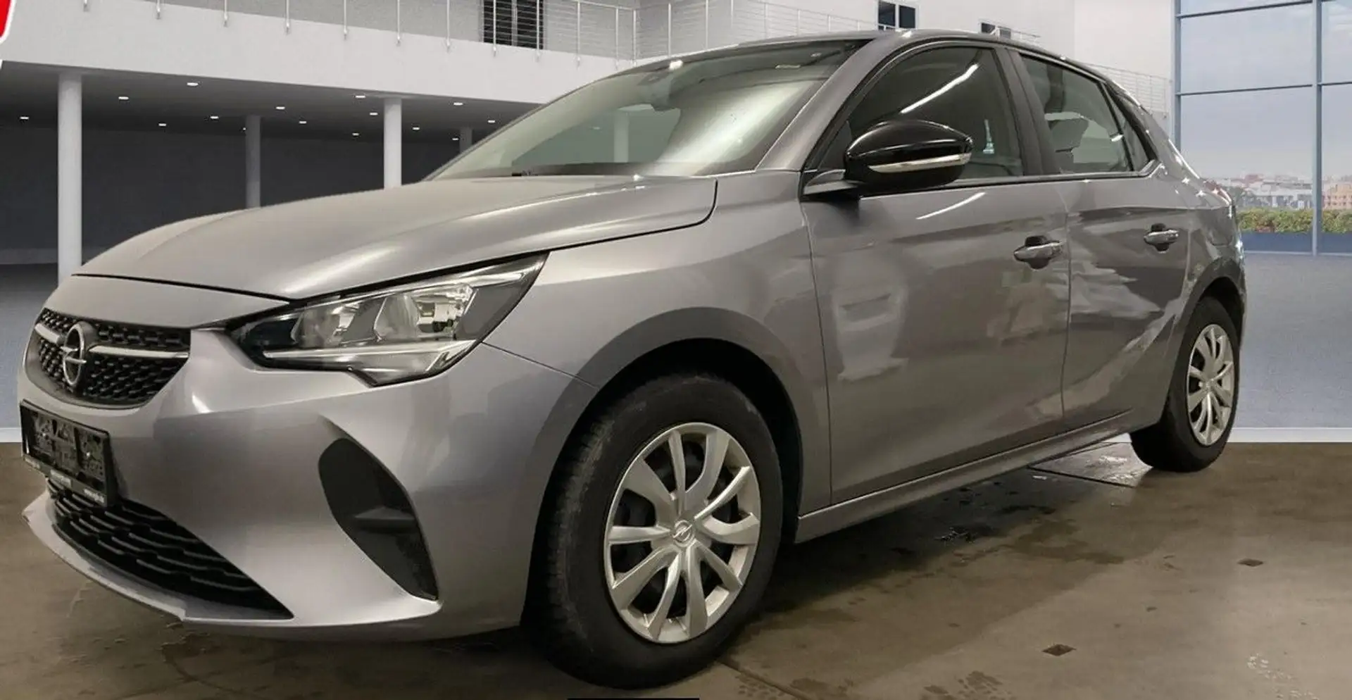 Opel Corsa F 1.2  Edition Navi Einparkh. Sitzhzng 1Hd Silber - 1