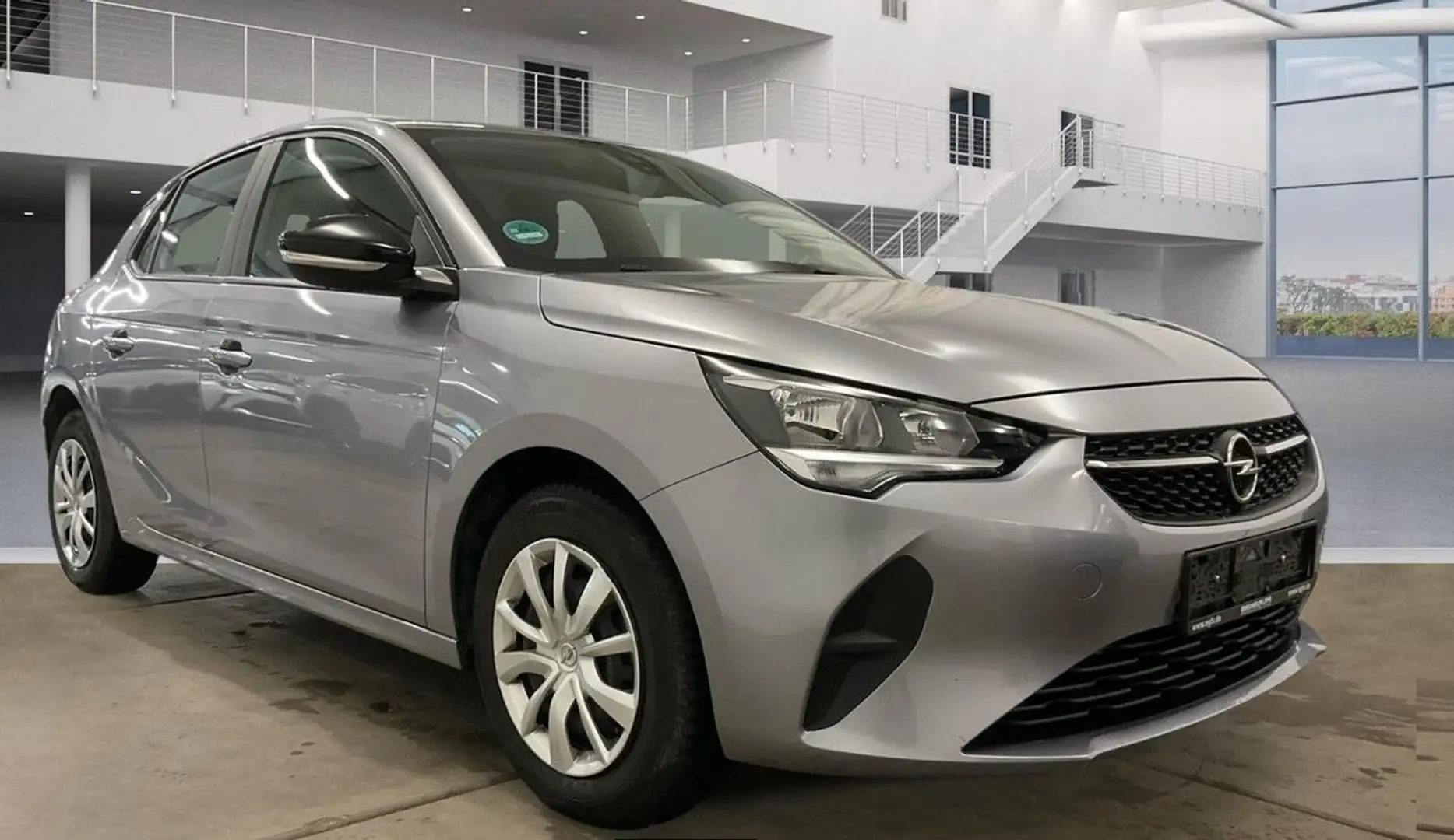 Opel Corsa F 1.2  Edition Navi Einparkh. Sitzhzng 1Hd Silber - 2