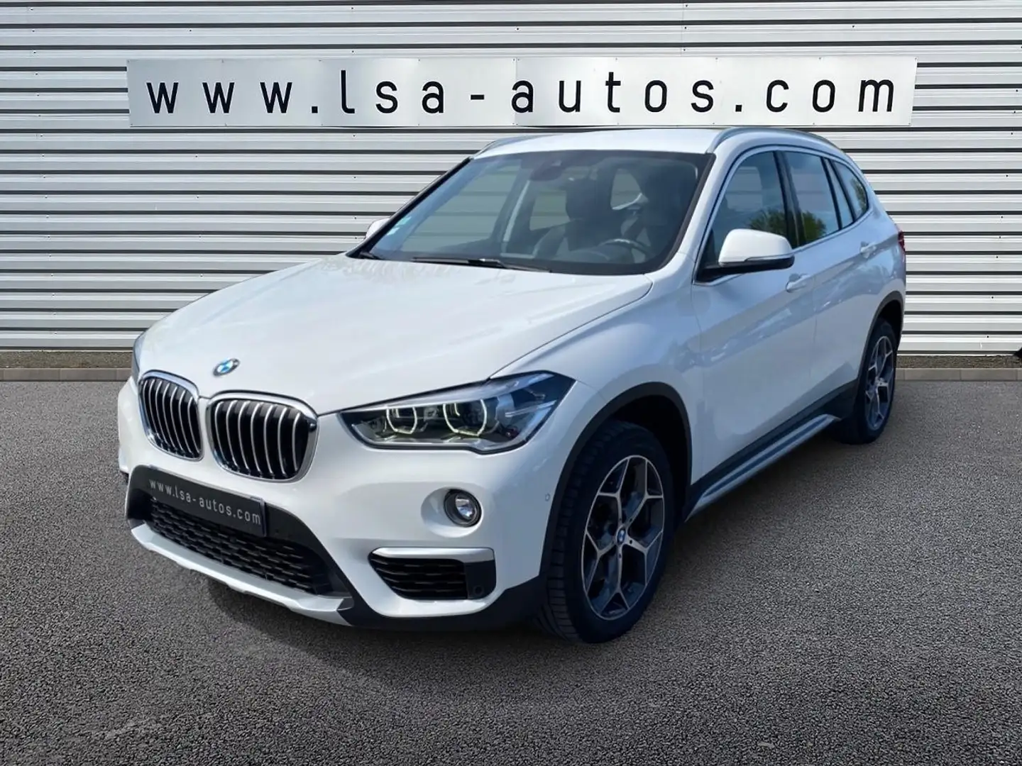 BMW X1 sDrive 18d BVA F48 xLine Blanc - 1