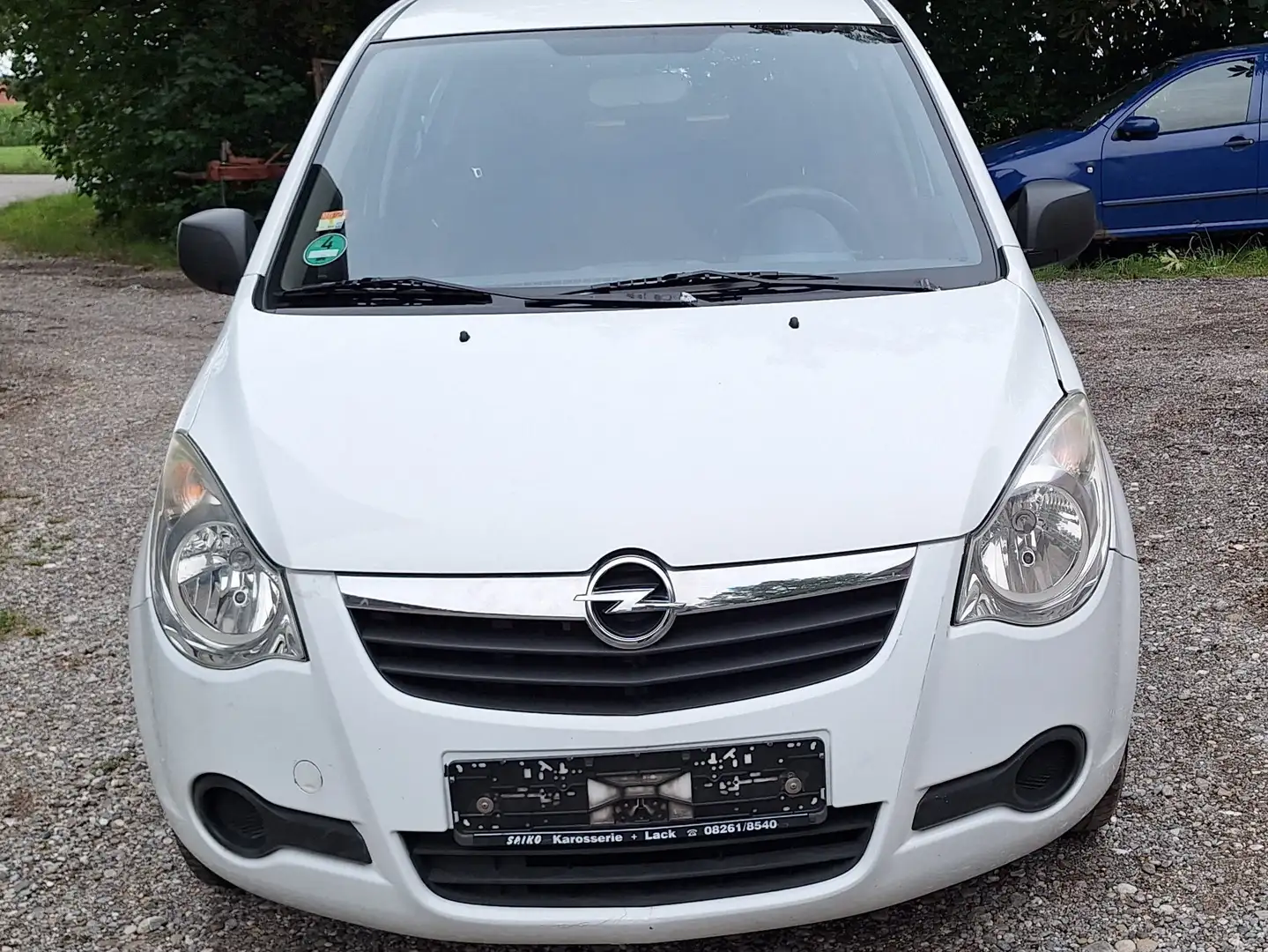 Opel Agila 1.0 ohne Tüv Euro 5 Білий - 1