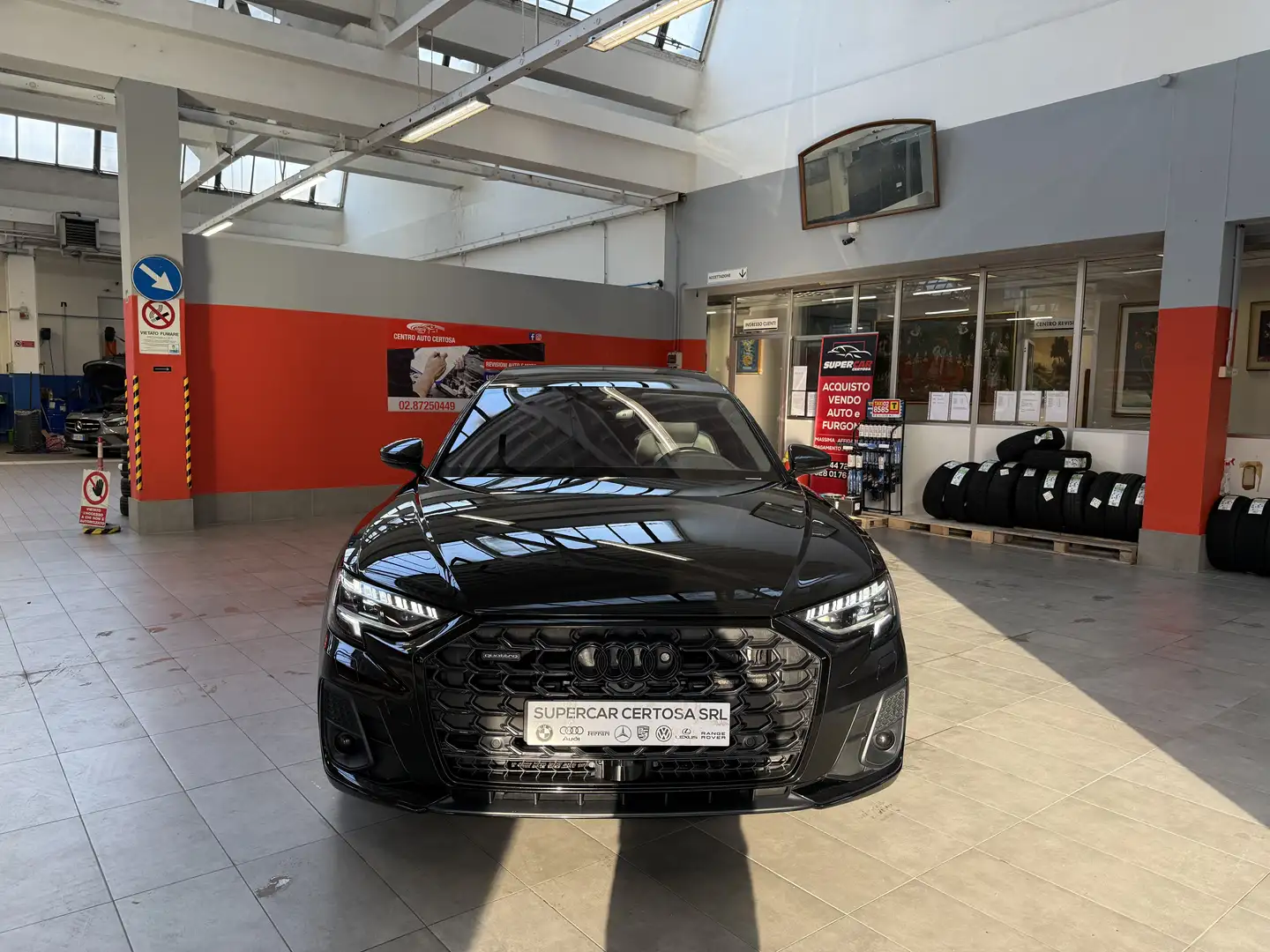Audi A8 50 3.0 tdi mhev design S LINE quattro IVA ESPOSTA Noir - 2