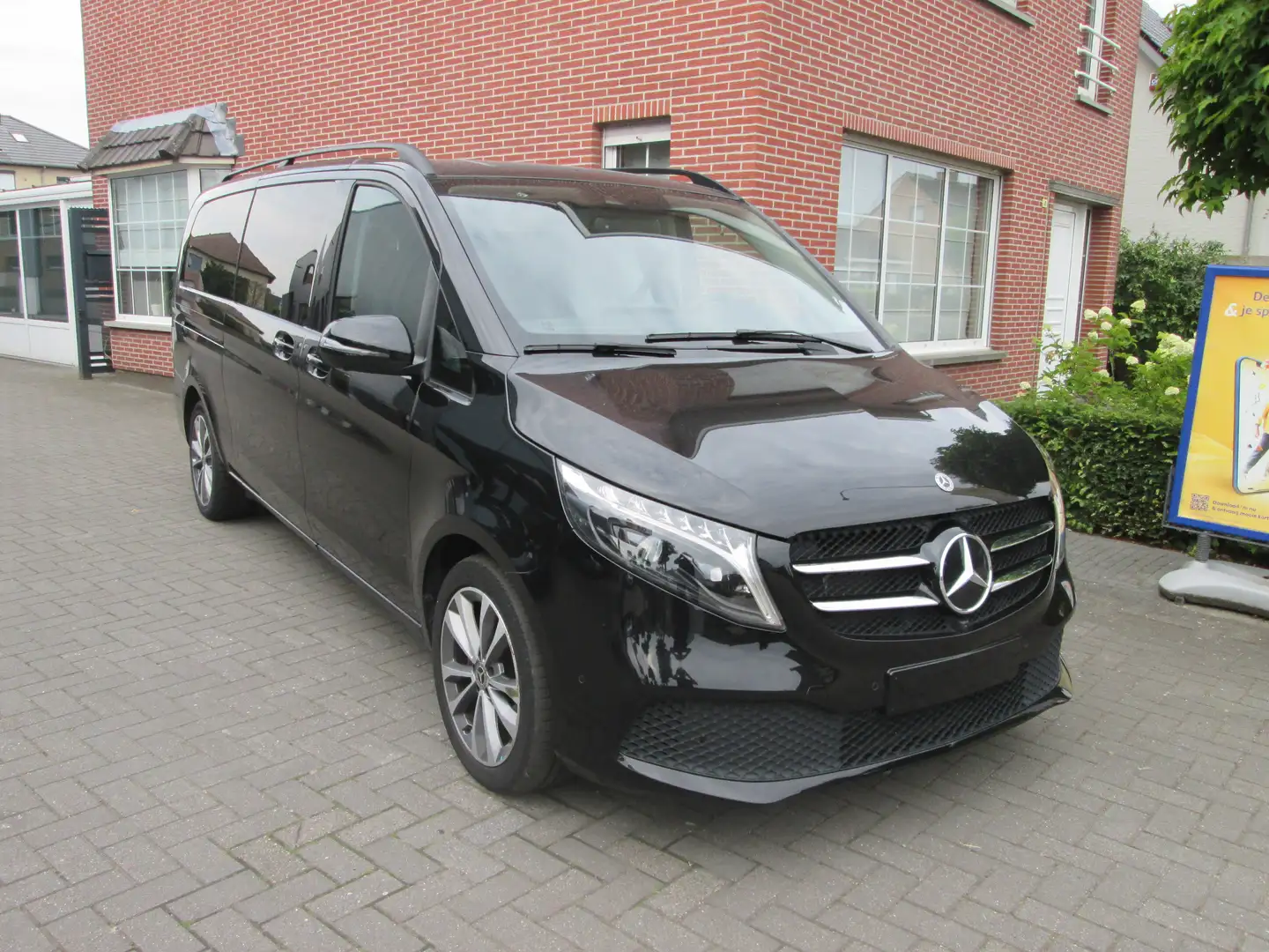 Mercedes-Benz V 300 EXTRA LANG LEDER ELEK. DEUREN Noir - 1