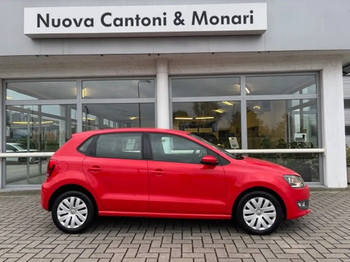 Volkswagen Polo Polo V 2009 5p 1.2 tdi Comfortline Rosso - 1