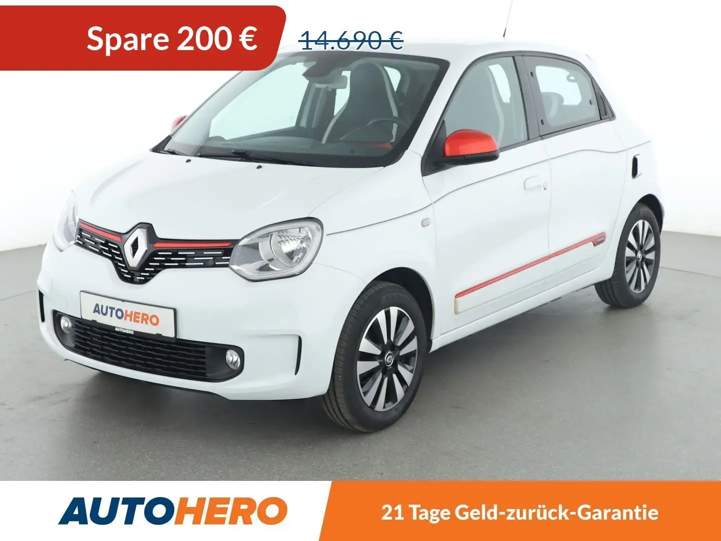 Renault Twingo 0.9 TCe Intens *TEMPO*CAM*ALU*KLIMA* Weiß - 1