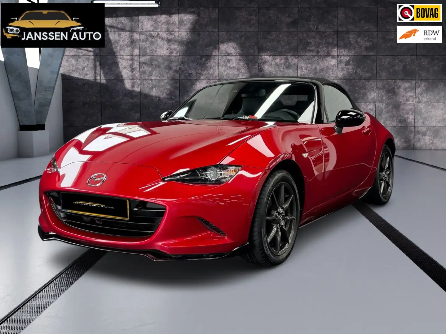 Mazda MX-5 1.5 SkyActiv-G 131 S | Aero Pakket | Leder | Stoel Rouge - 1