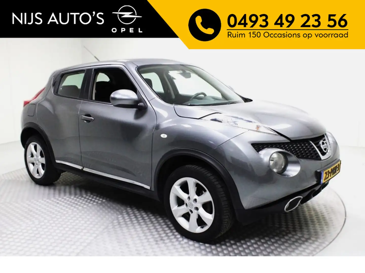 Nissan Juke 1.6 Acenta Eco | Cruise / Climate / Radio CD / LMV Grijs - 1