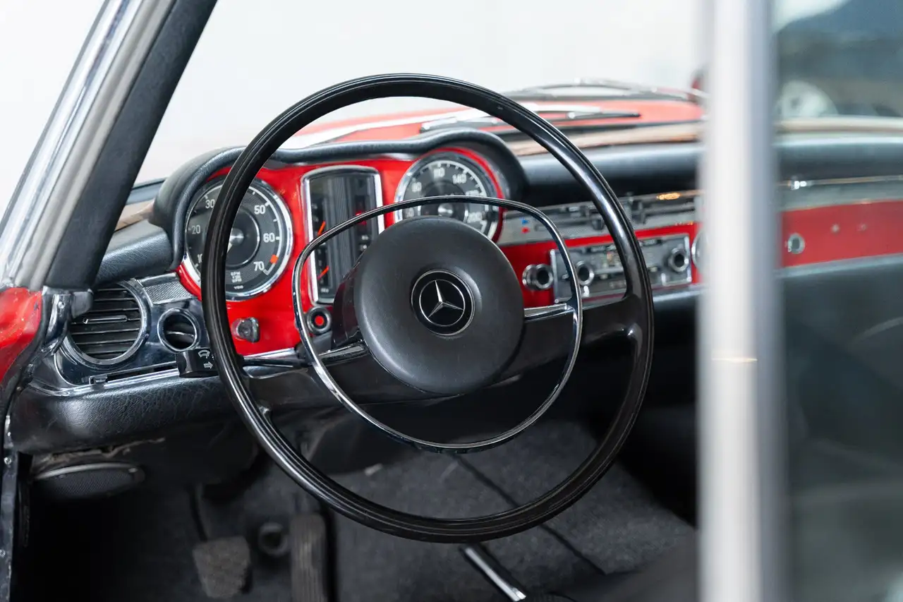 Mercedes-Benz SL 280 SL - Heated Hardtop - Service book - Original Colo, foto 8