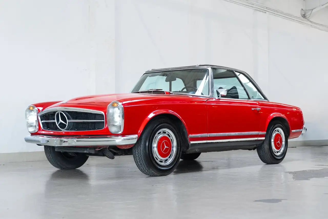 Mercedes-Benz SL 280 SL - Heated Hardtop - Service book - Original Colo, foto 3