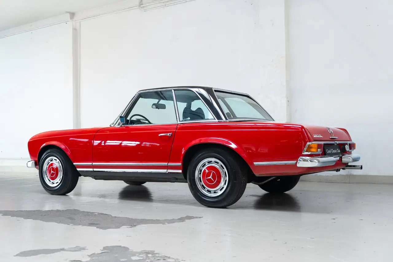 Mercedes-Benz SL 280 SL - Heated Hardtop - Service book - Original Colo, foto 5