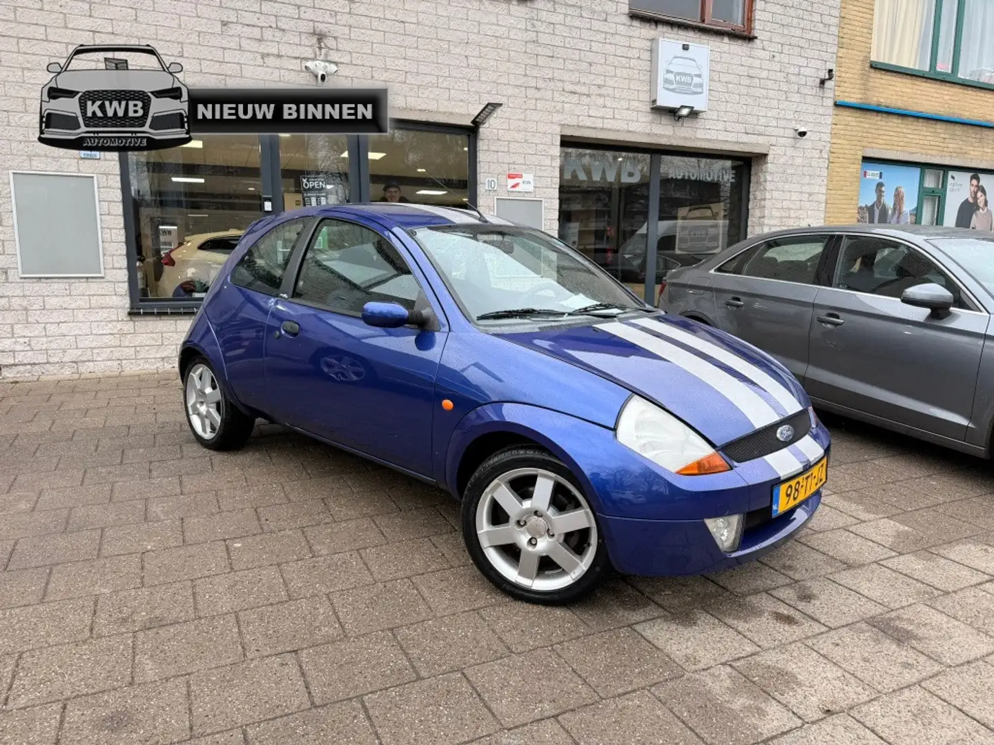 Ford Ka/Ka+ 1.6 SportKa Nw apk NAP Groot onderhoud Blau - 1