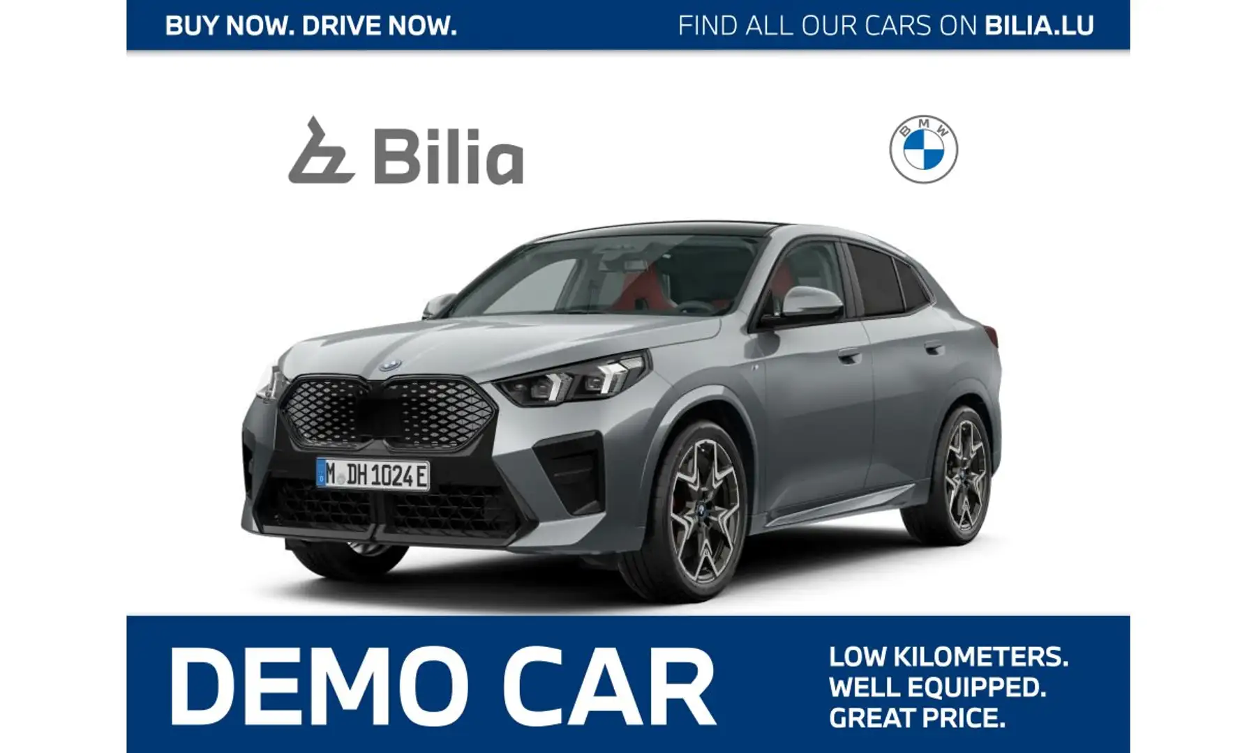 BMW iX2 30xDrive M Sport M Sportpaket Head-Up DAB Gris - 1