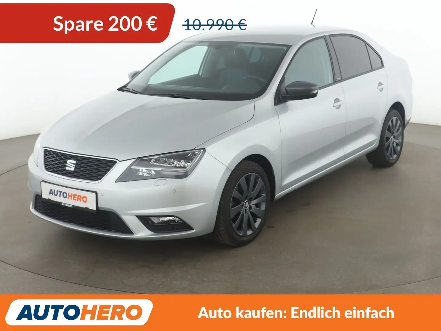 SEAT Toledo 1.4 TSI Connect Aut.*LED*TEMPO*CAM*PDC* Zilver - 1