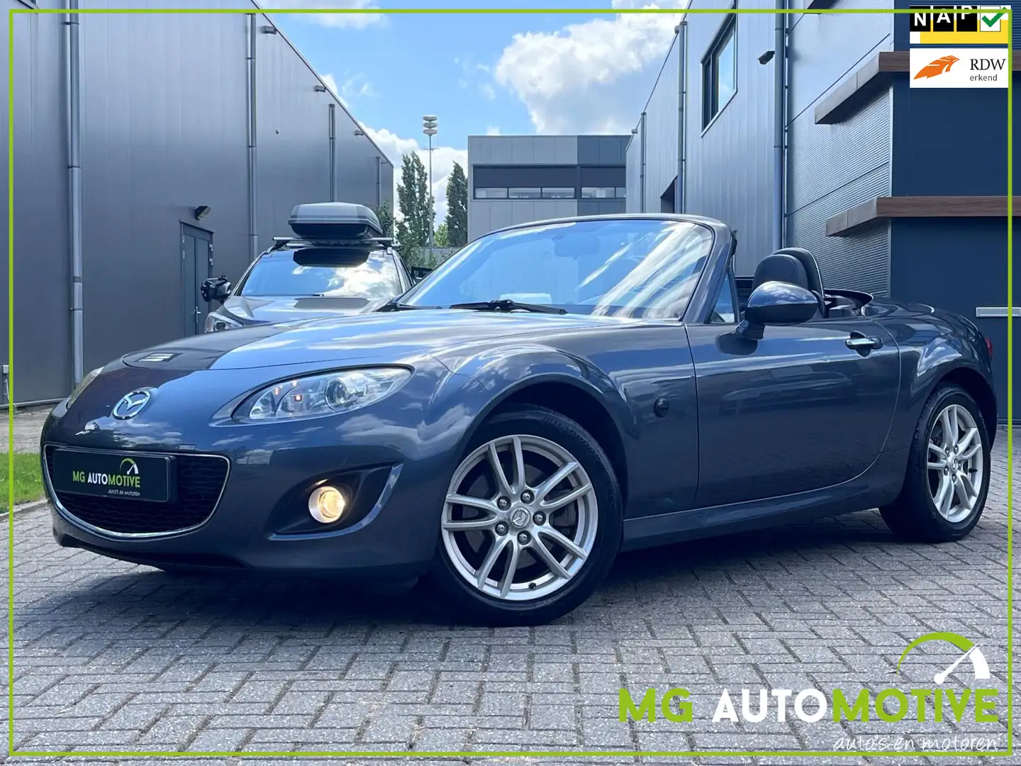 Mazda MX-5 1.8 TS+| Roadster Coupe | NC FL | Leder | Stoelver Grijs - 1