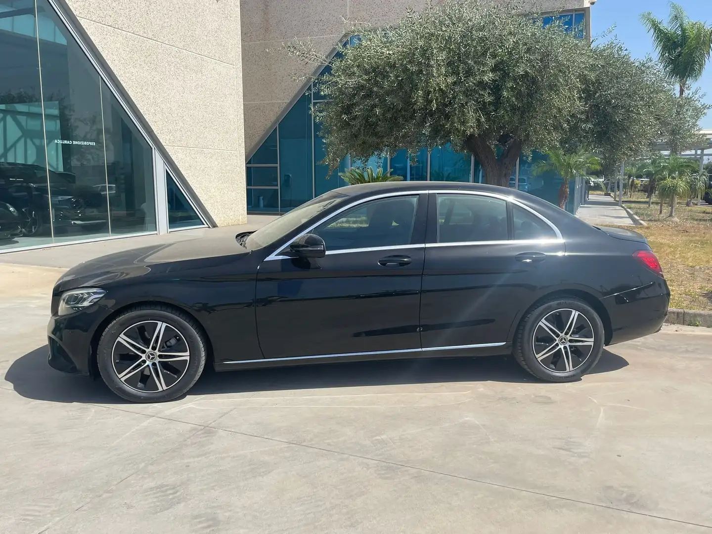 Mercedes-Benz C 200 Classe d sport possibilità noleggio no scoring Nero - 2