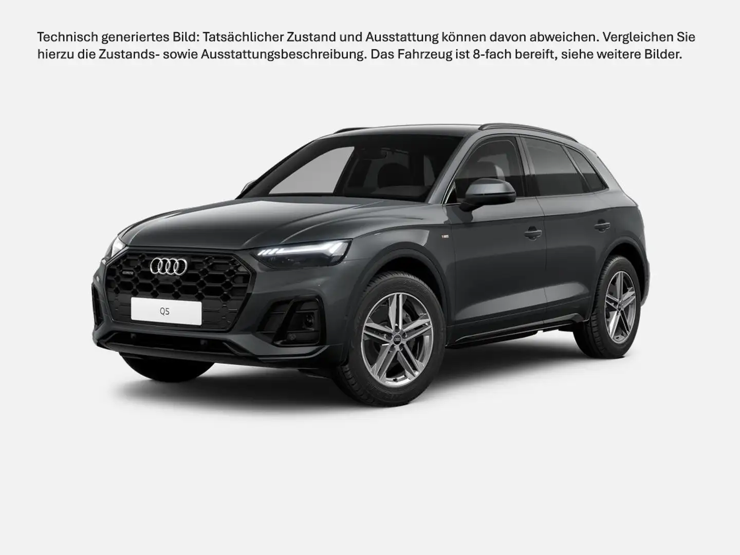 Audi Q5 45 TFSI quattro S tronic S line |Matrix|ACC Grau - 2