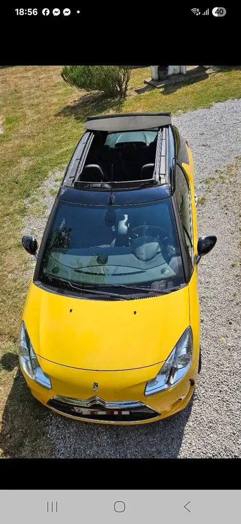 Citroen DS3 DS3 Cabrio 1.6 BlueHDi So Chic S Geel - 2