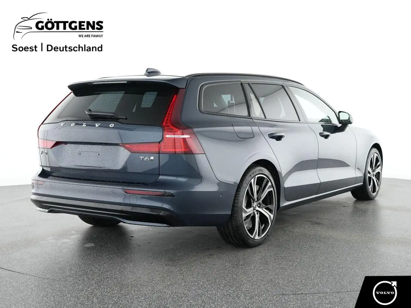 Volvo V60 T6 AWD Ultra DARK AHK BUSINESS 360° 19LM MASSA Blau - 2