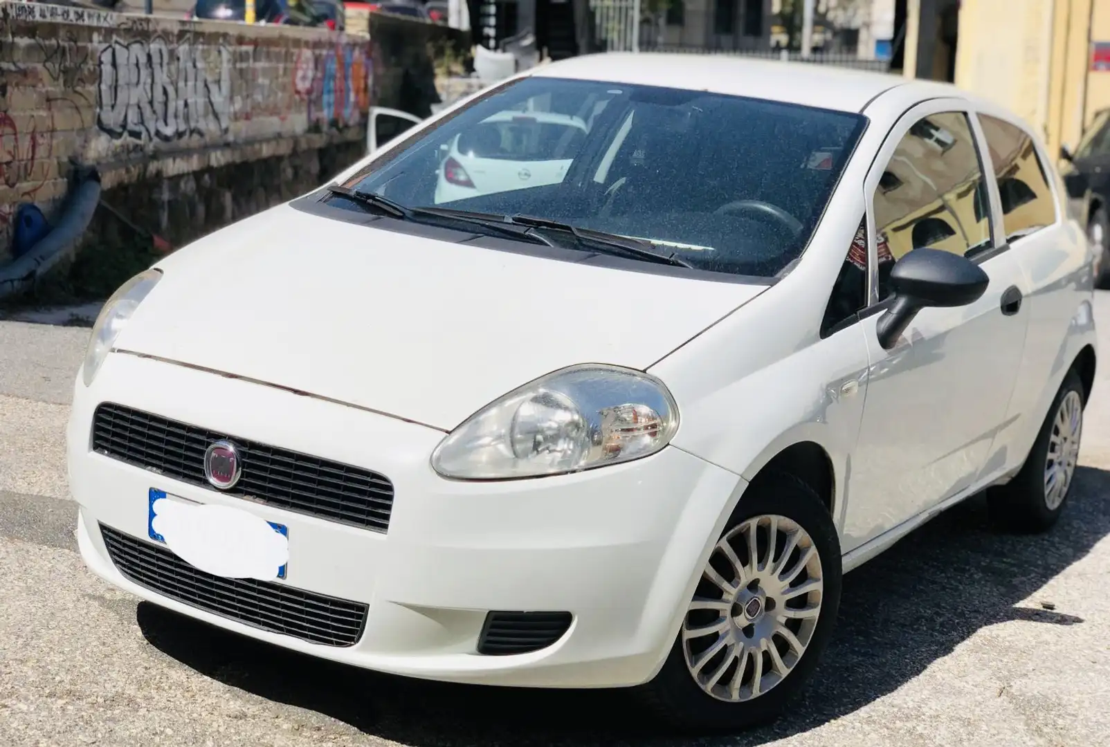 Fiat Punto 3p 1.3 mjt 16v Easy 75cv neopa garanzia 12 mesi Bianco - 1