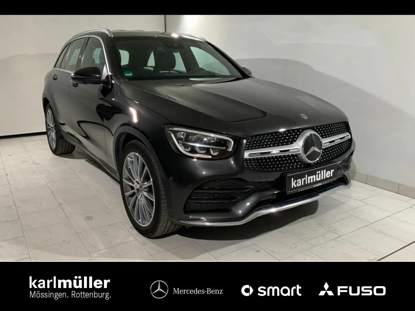 Mercedes-Benz GLC 300 GLC 300 d 4M AMG-Line+AHK+Ambiente+360°+Sitzh LED Gris - 1