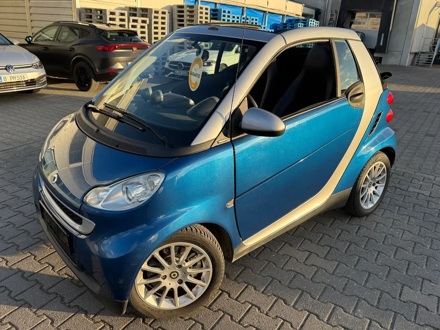 smart forTwo -Cabrio Prime/Klima/Sitzheizung/Garntie Silber - 1