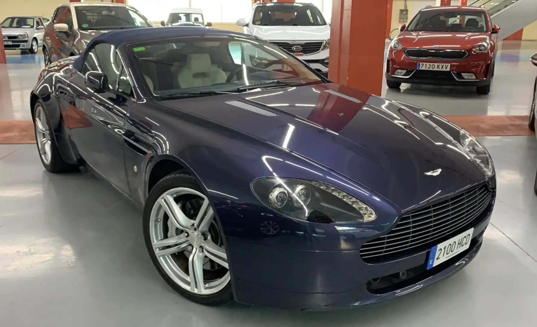 Aston Martin Vantage V8 S Roadster Sportshift II Синій - 1