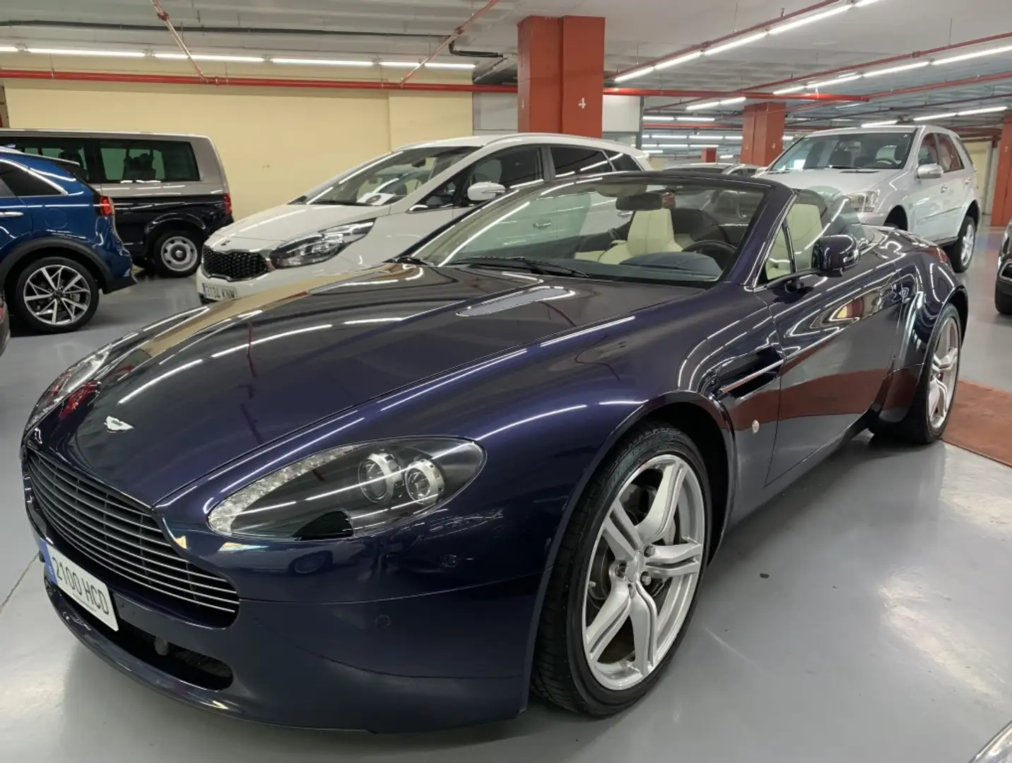 Aston Martin Vantage V8 S Roadster Sportshift II Синій - 2