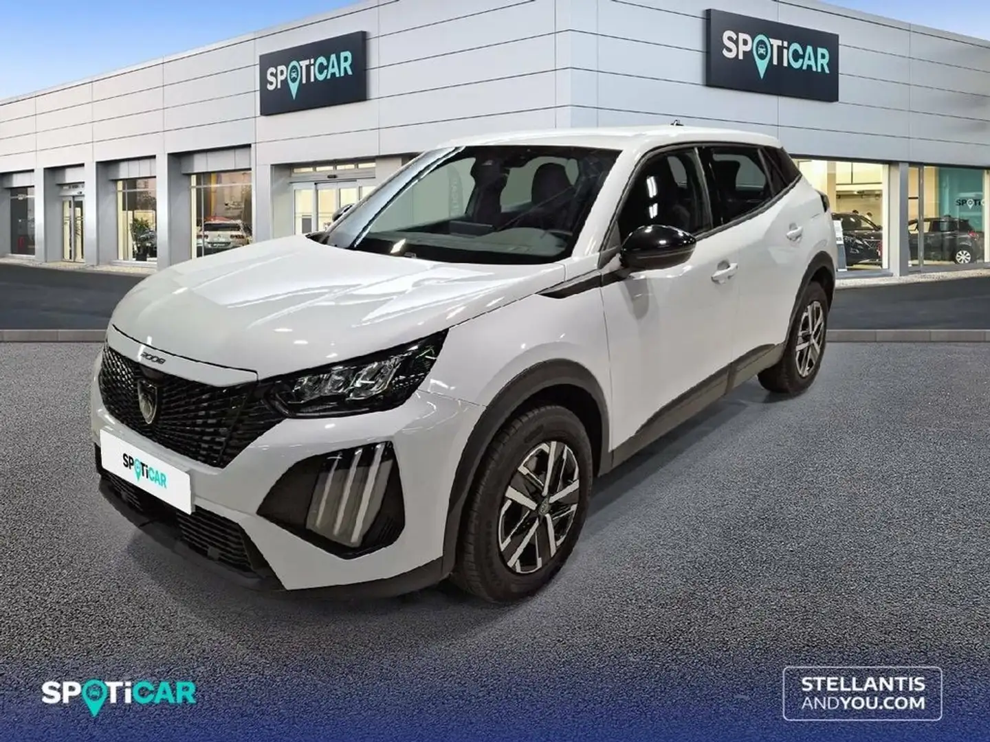 Peugeot 2008 N Hybrid 136 eDCS6 Active Blanco - 1