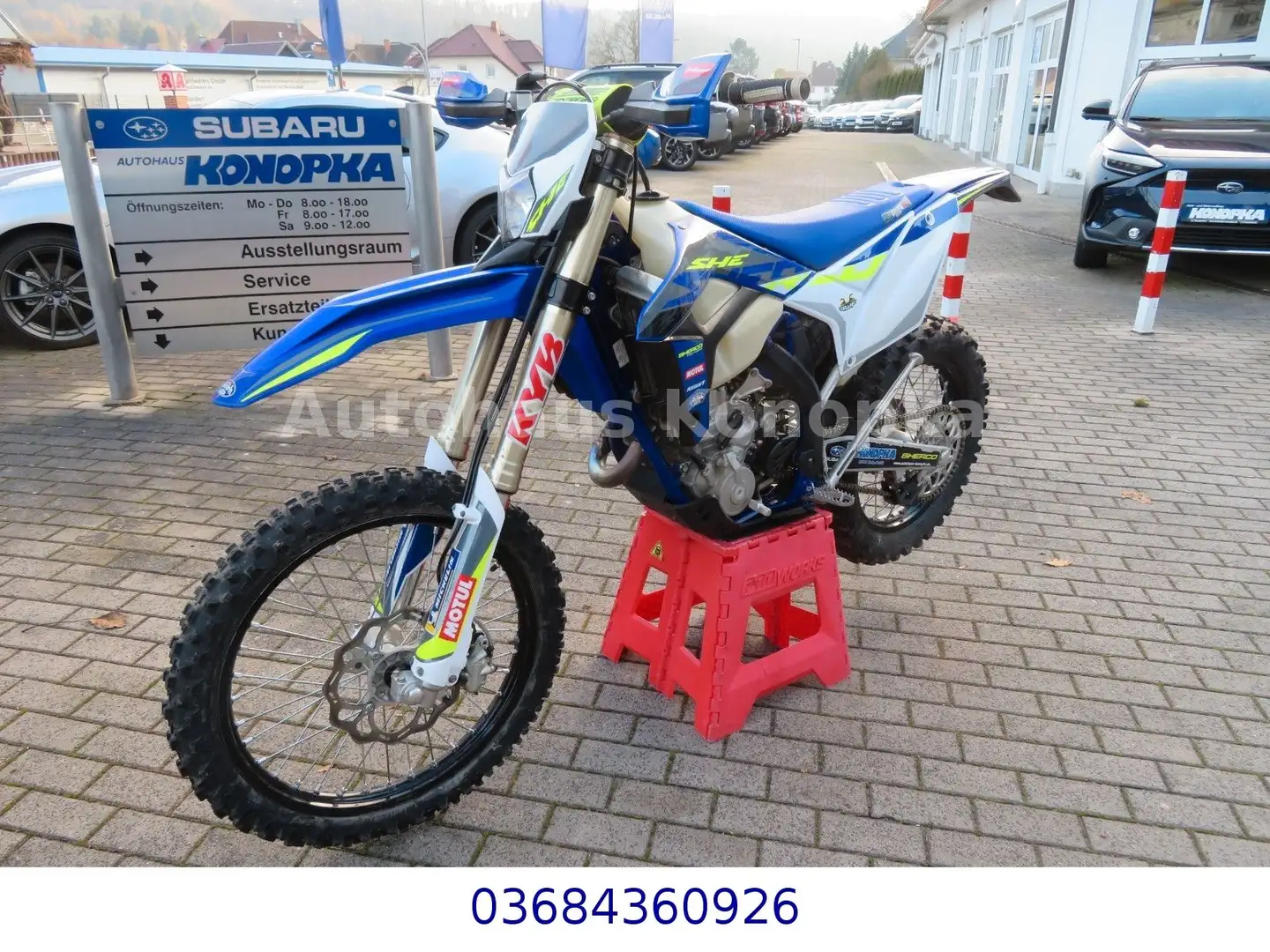 Sherco 250 SEF Factory 2023 mit 39BH 4,99% Blau - 1